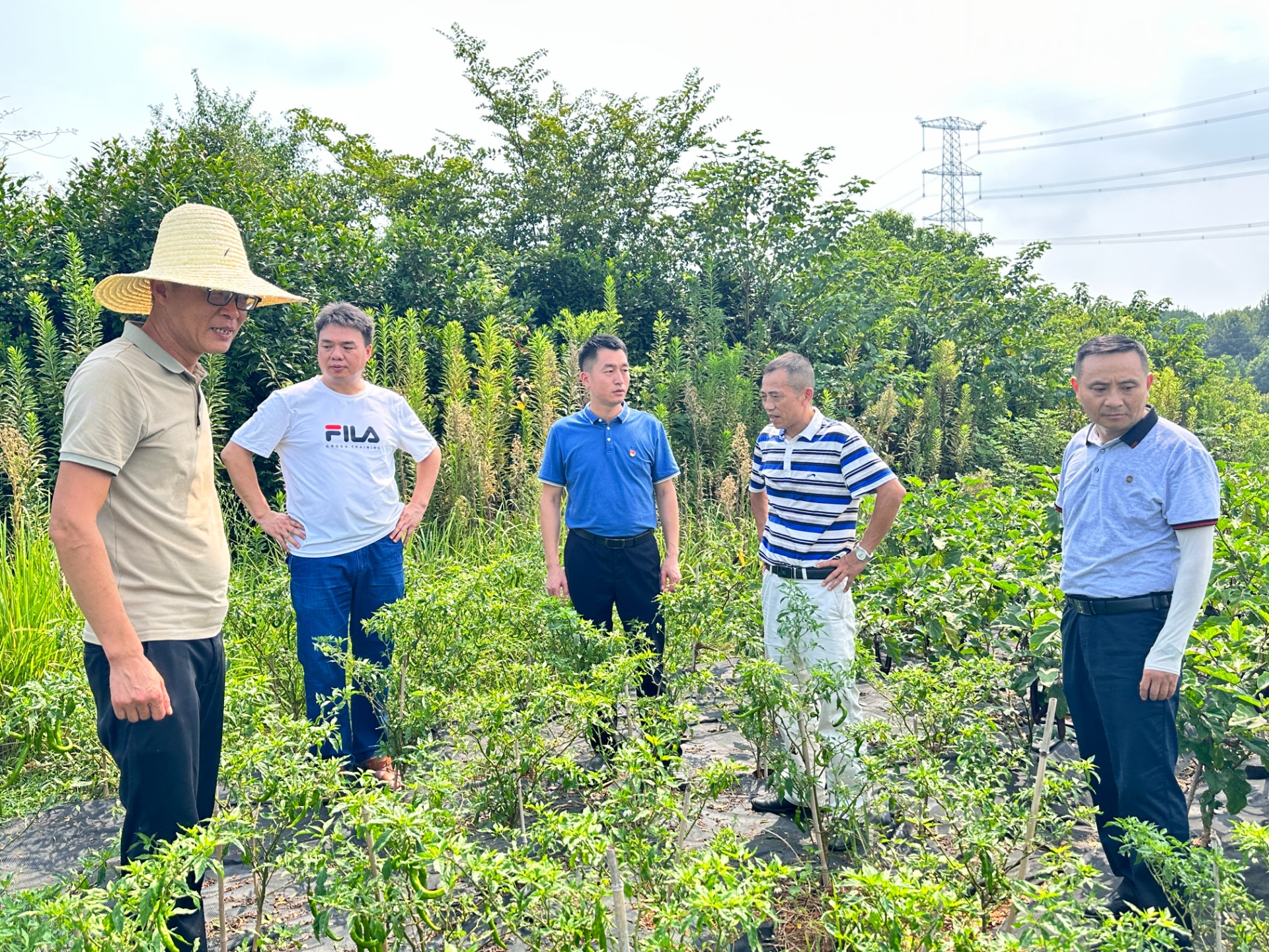 包華其、范有明深入基層送清涼并調(diào)研指導(dǎo)工作